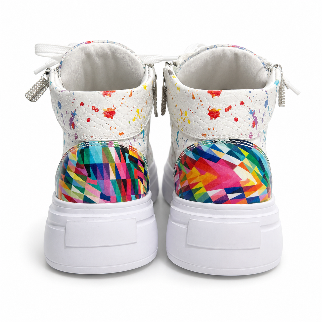 Sneakers Hi-Top, Piele, Splash Fantasy