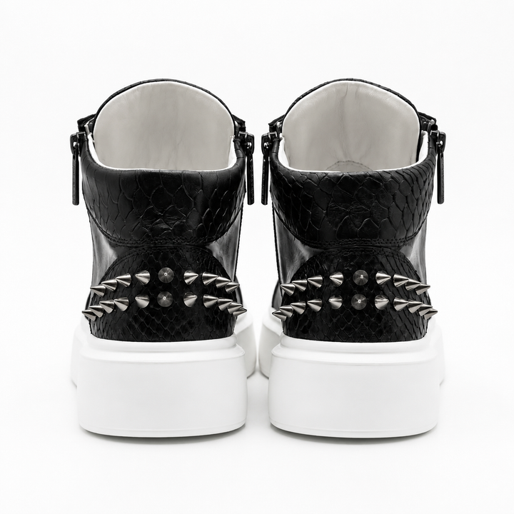 Sneakers Hi-Top, Piele, Rebel Spike