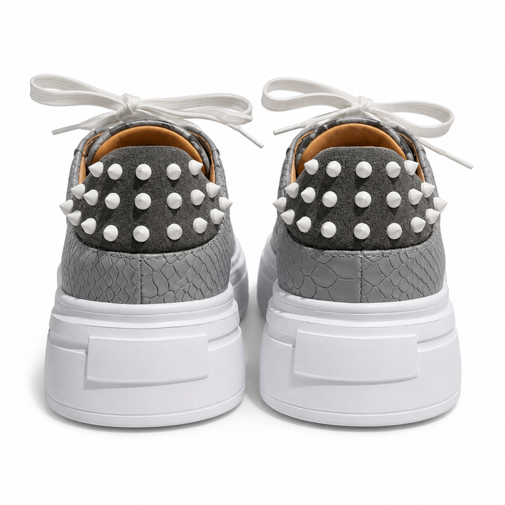 Sneakers Low-Top, Piele, Carbon Drift