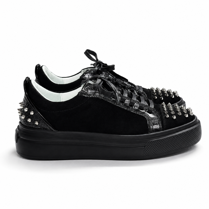 Sneakers Low-Top, Piele, Midnight Spike