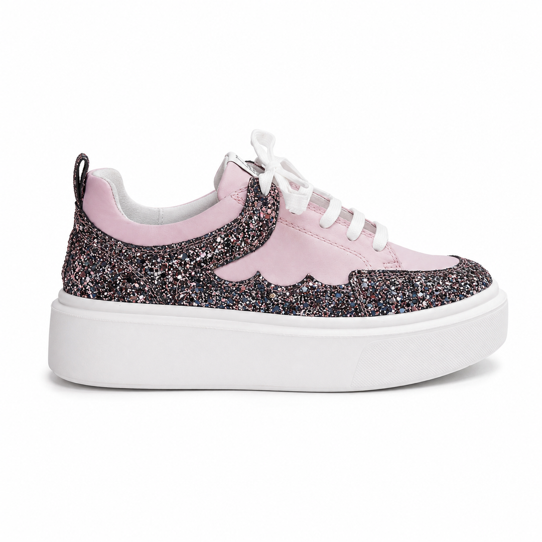 Sneakers Low-Top, Piele, Blush Stardust