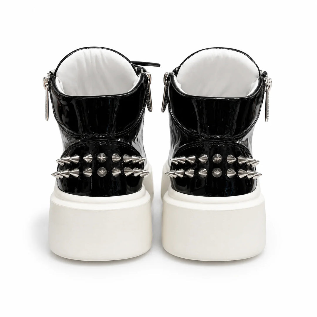 Sneakers Hi-Top, Piele, Bows&amp;Cash