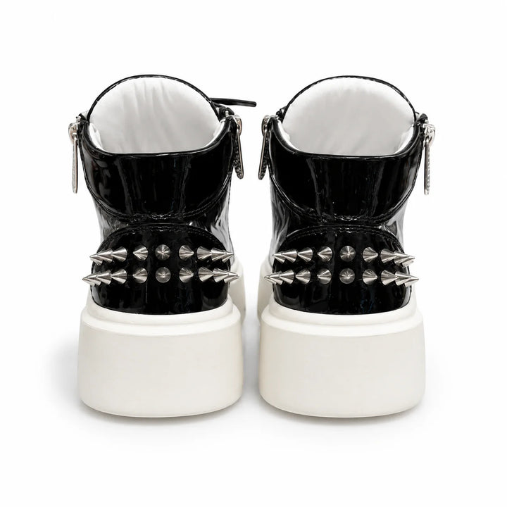 Sneakers Hi-Top, Piele, Bows&amp;Cash