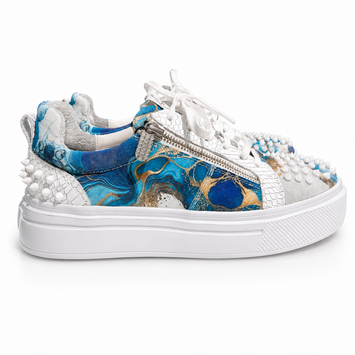 Sneakers Low-Top, Piele, Street Cipher