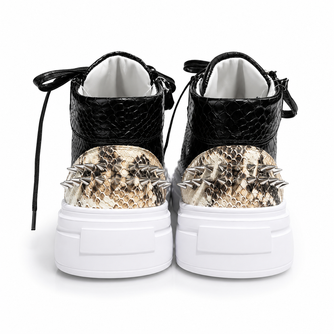 Sneakers Hi-Top, Piele, Titan Peak