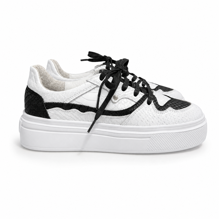 Sneakers Low-Top, Piele, BW Waves
