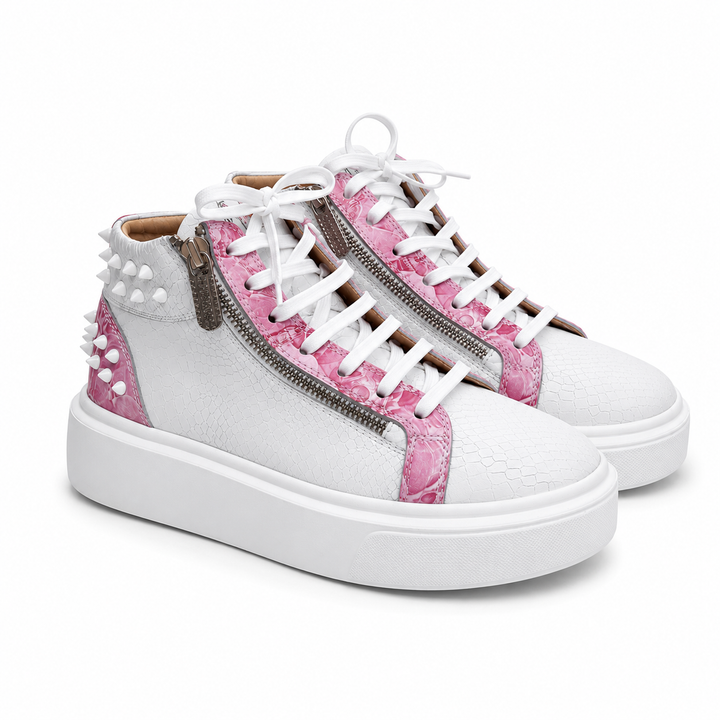 Sneakers Hi-Top, Piele, Tower Line