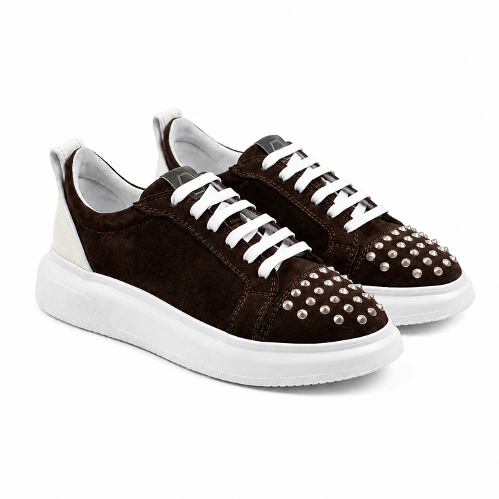 Sneakers Low-Top, Piele, Suede Bullets