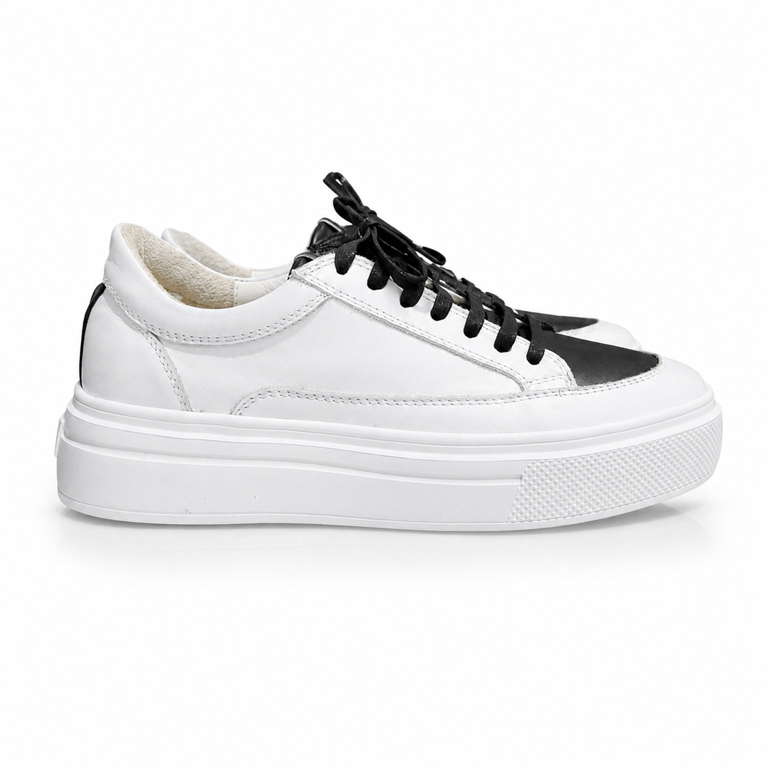 Sneakers Low-Top, Piele, Something BW