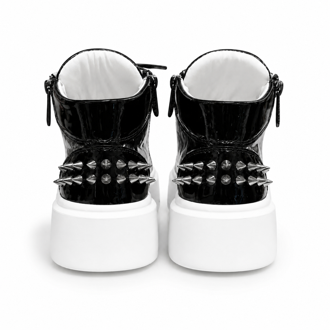 Sneakers Hi-Top, Piele, Bows&amp;Cash