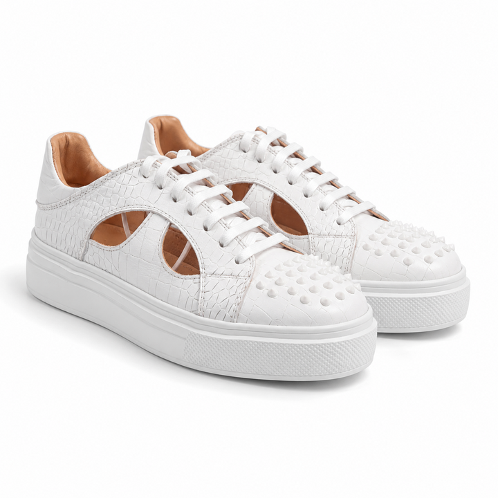 Sneakers Low-Top, Piele, Granite Walk