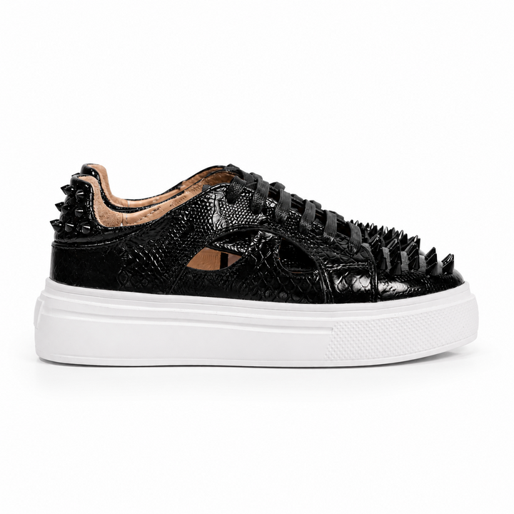 Sneakers Low-Top, Piele, Slate Motion