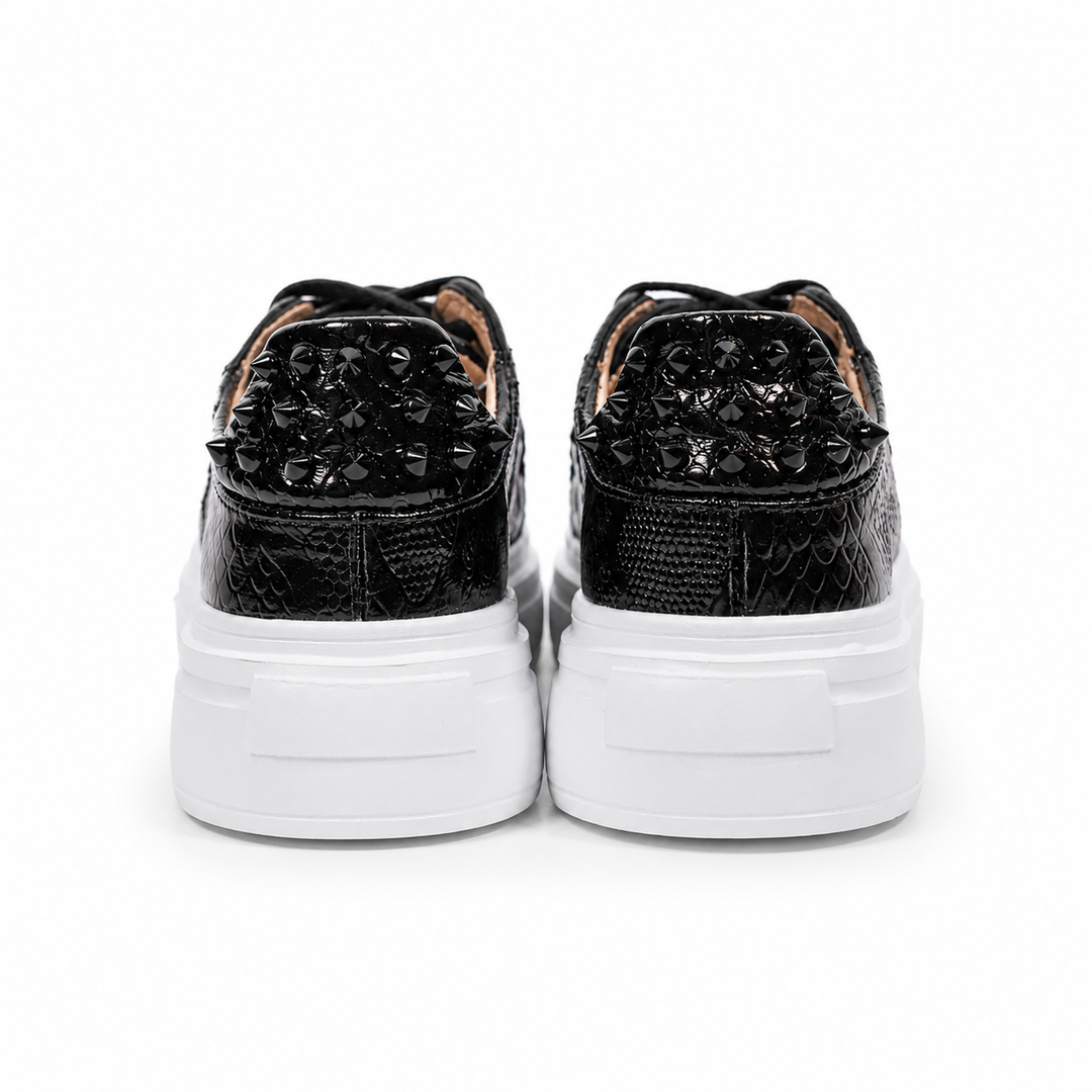 Sneakers Low-Top, Piele, Slate Motion