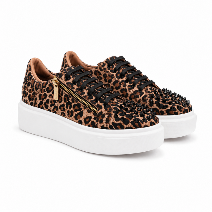 Sneakers Low-Top, Piele, Velvet Trace