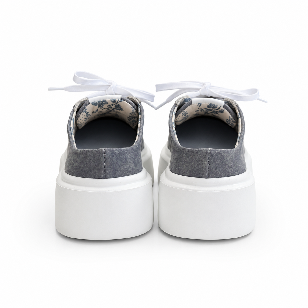 Mule Sneakers, Saboți, Piele, Vintage Ash