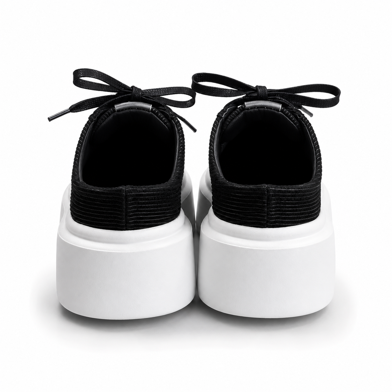 Mule Sneakers, Saboți, Piele, Midnight Onyx