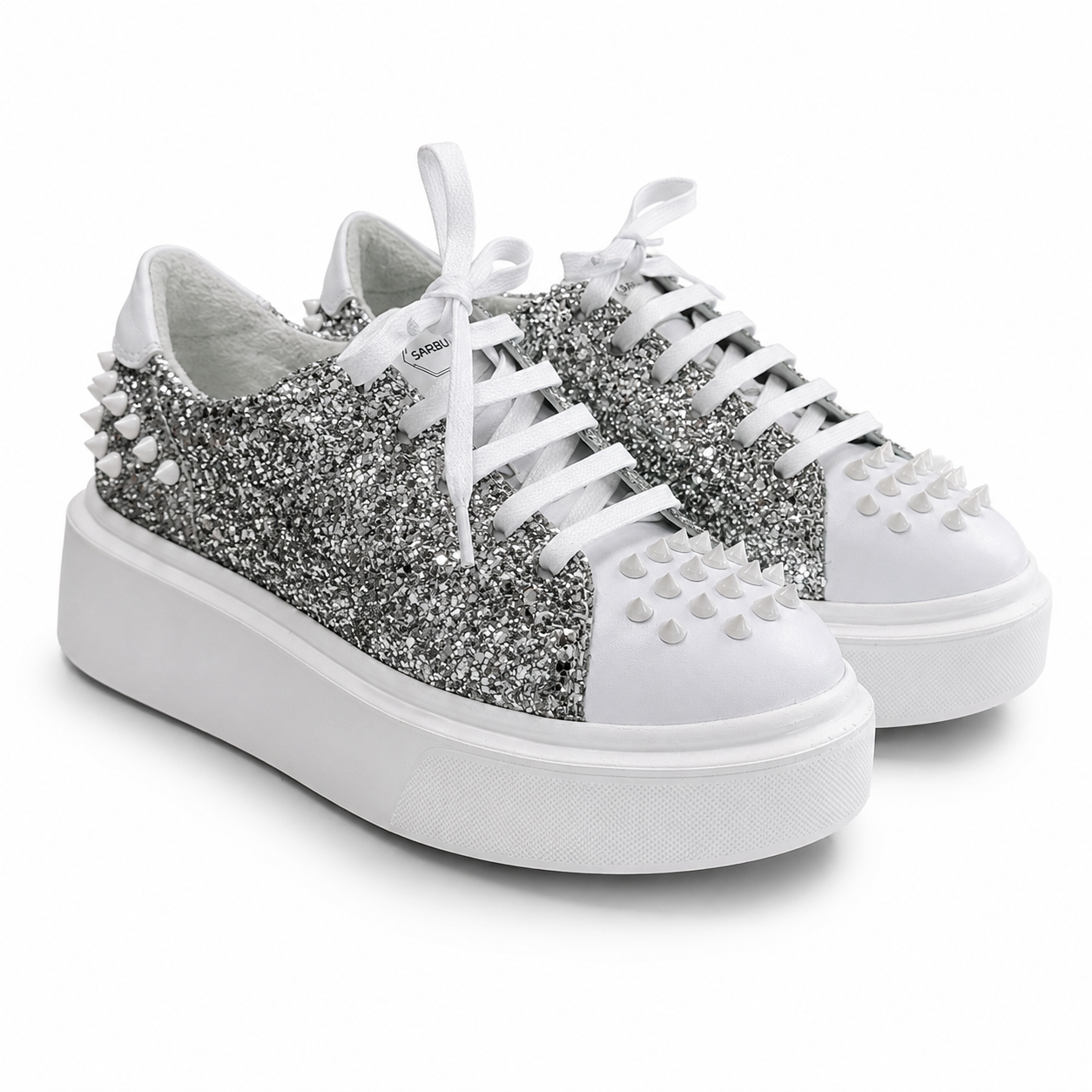 Sneakers Low-Top, Piele, Crystal Ice