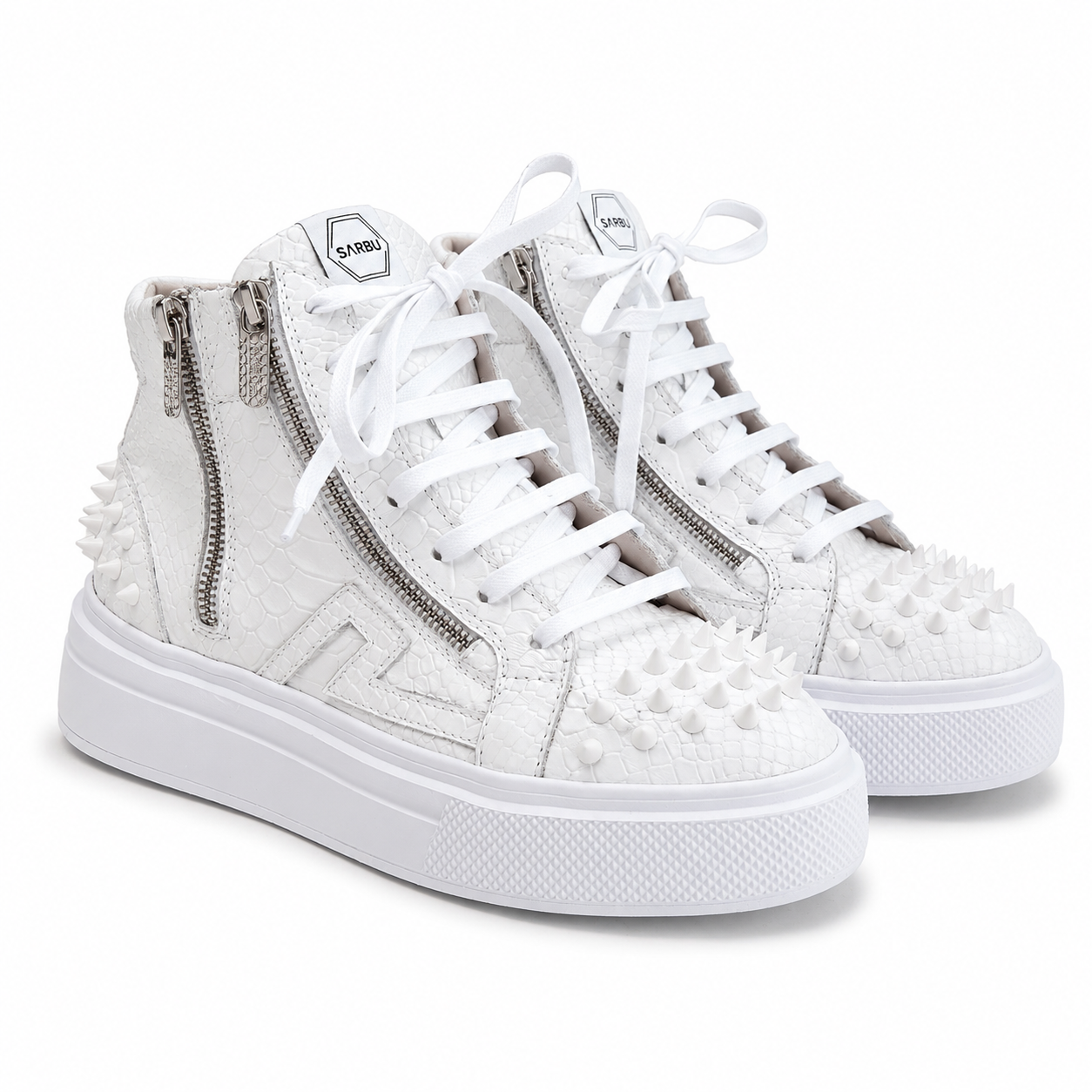 Sneakers Hi-Top, Piele, Snake Arctic High