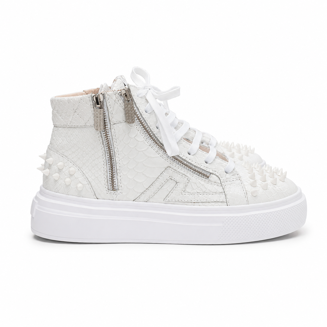 Sneakers Hi-Top, Piele, Snake Arctic High