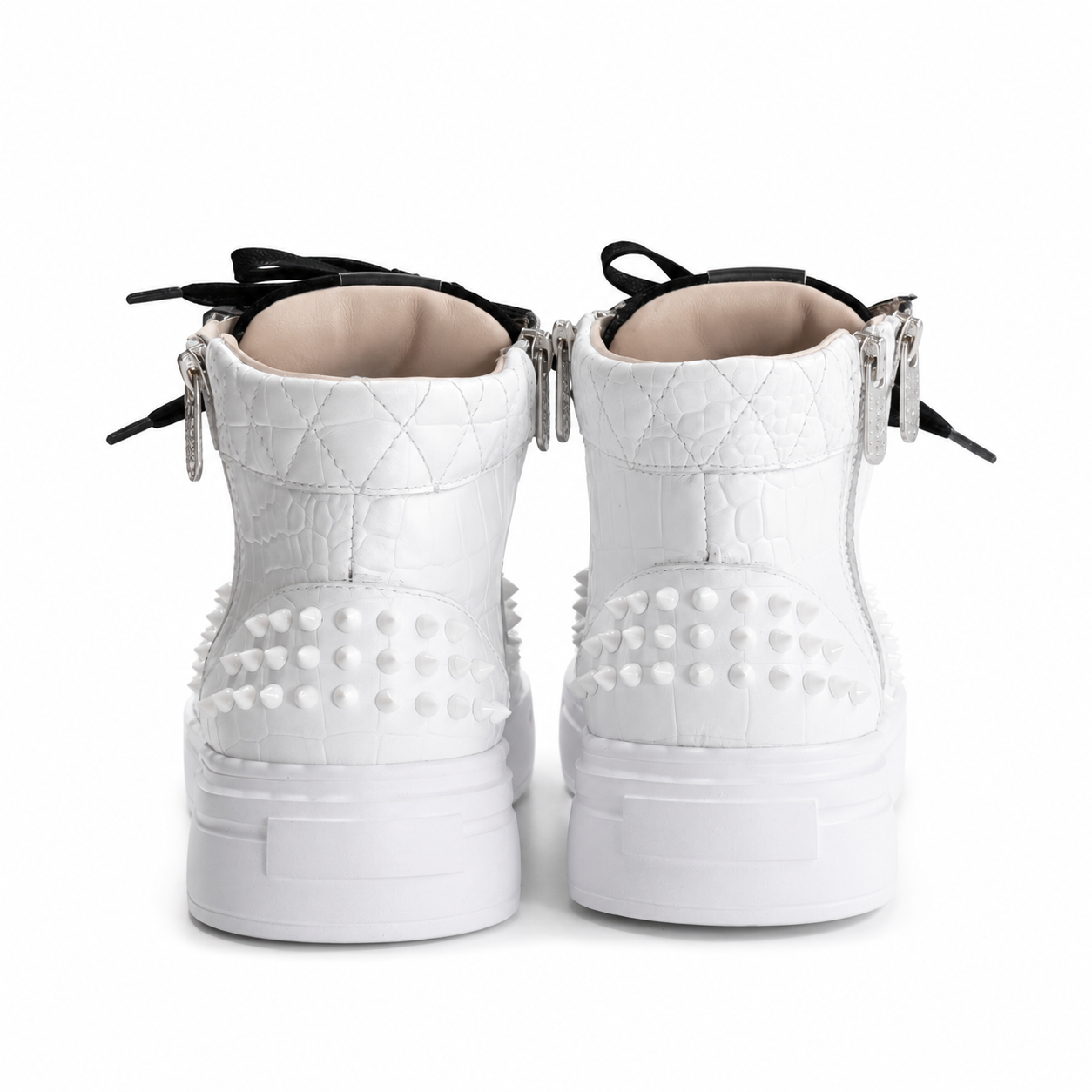 Sneakers Hi-Top, Piele, Midnight Croco High