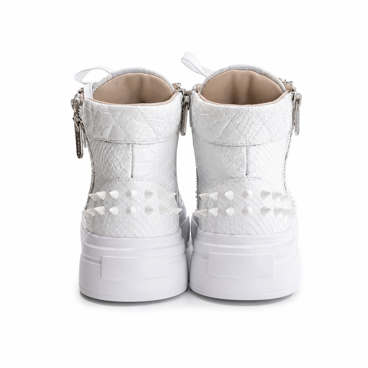 Sneakers Hi-Top, Piele, Snake Arctic High