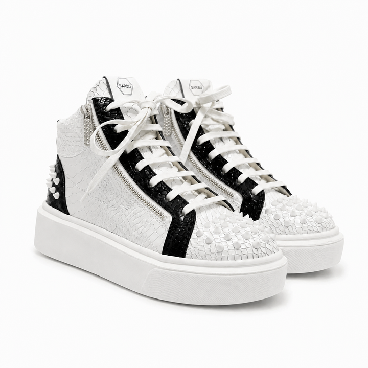 Sneakers Hi-Top, Piele, Crown Peak