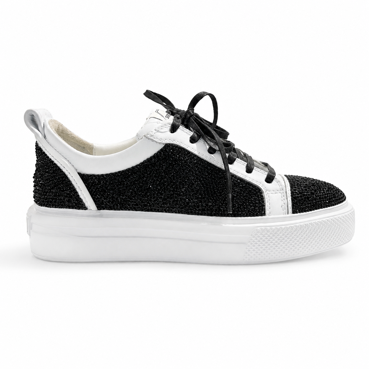 Sneakers Low-Top, Piele, Cristale, Eclipse Crystal