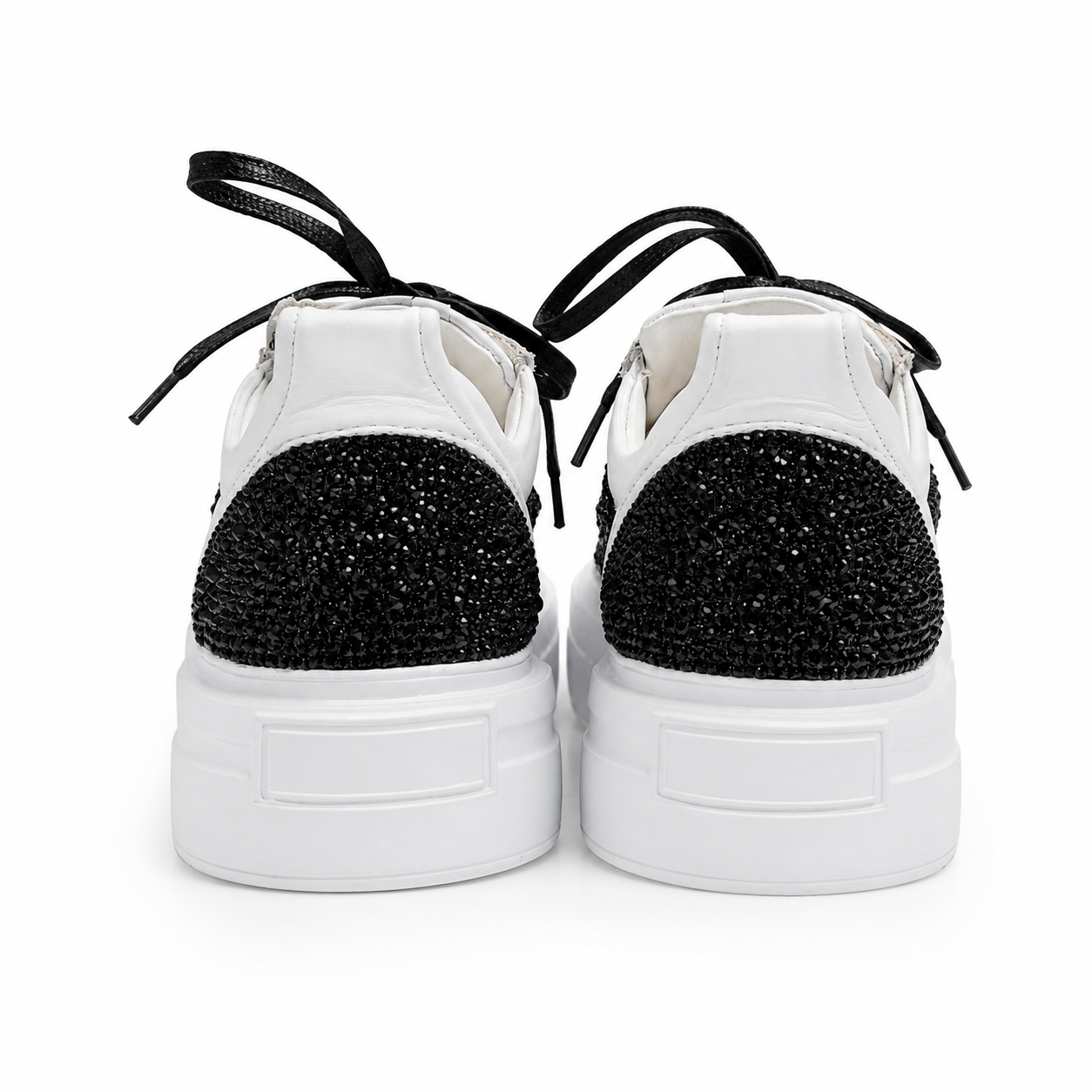 Sneakers Low-Top, Piele, Cristale, Eclipse Crystal