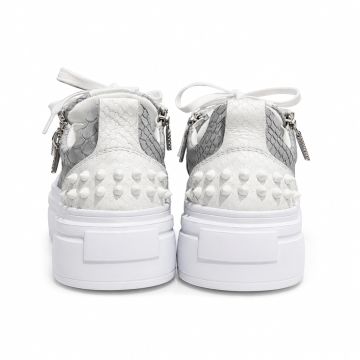 Sneakers Low-Top, Piele, Arctic Grey