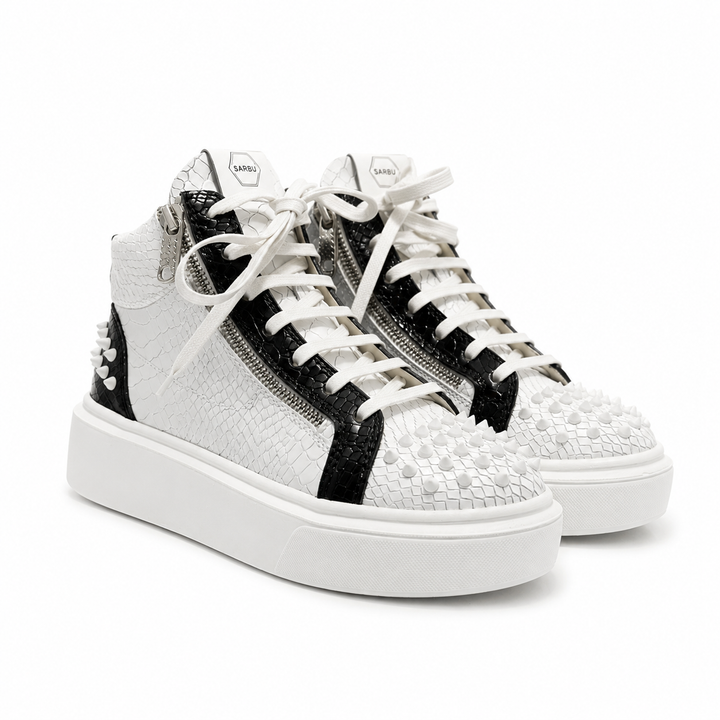 Sneakers Hi-Top, Piele, Crown Peak