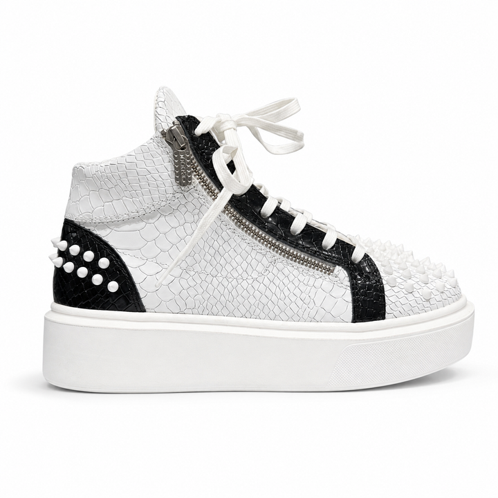 Sneakers Hi-Top, Piele, Crown Peak