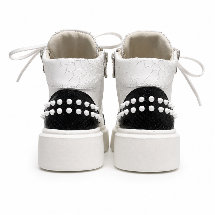 Sneakers Hi-Top, Piele, Crown Peak