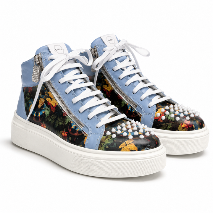 Sneakers Hi-Top, Piele, Jungle Experience