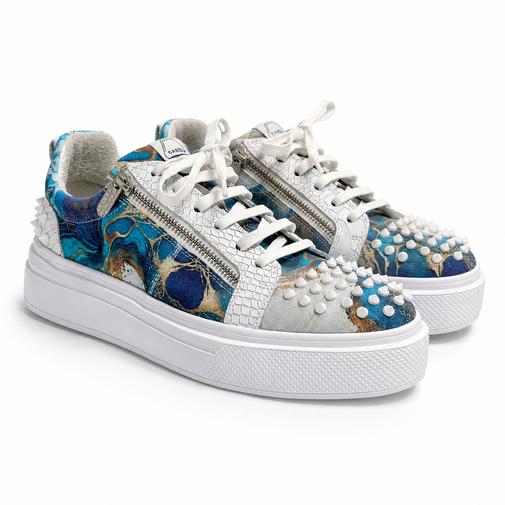 Sneakers Low-Top, Piele, Street Cipher