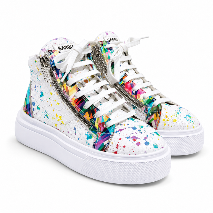 Sneakers Hi-Top, Piele, Splash Fantasy