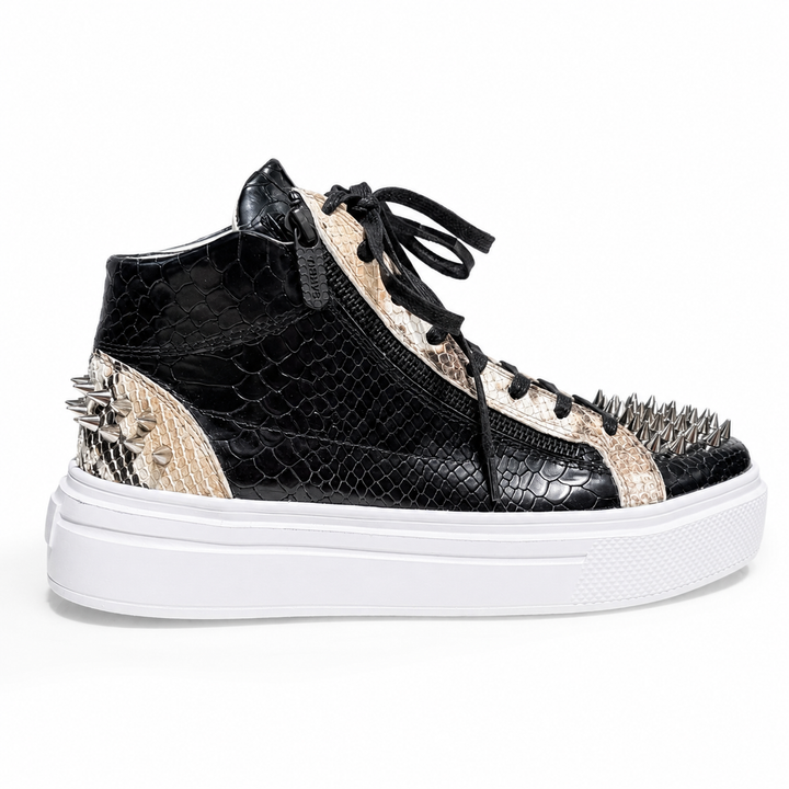 Sneakers Hi-Top, Piele, Titan Peak