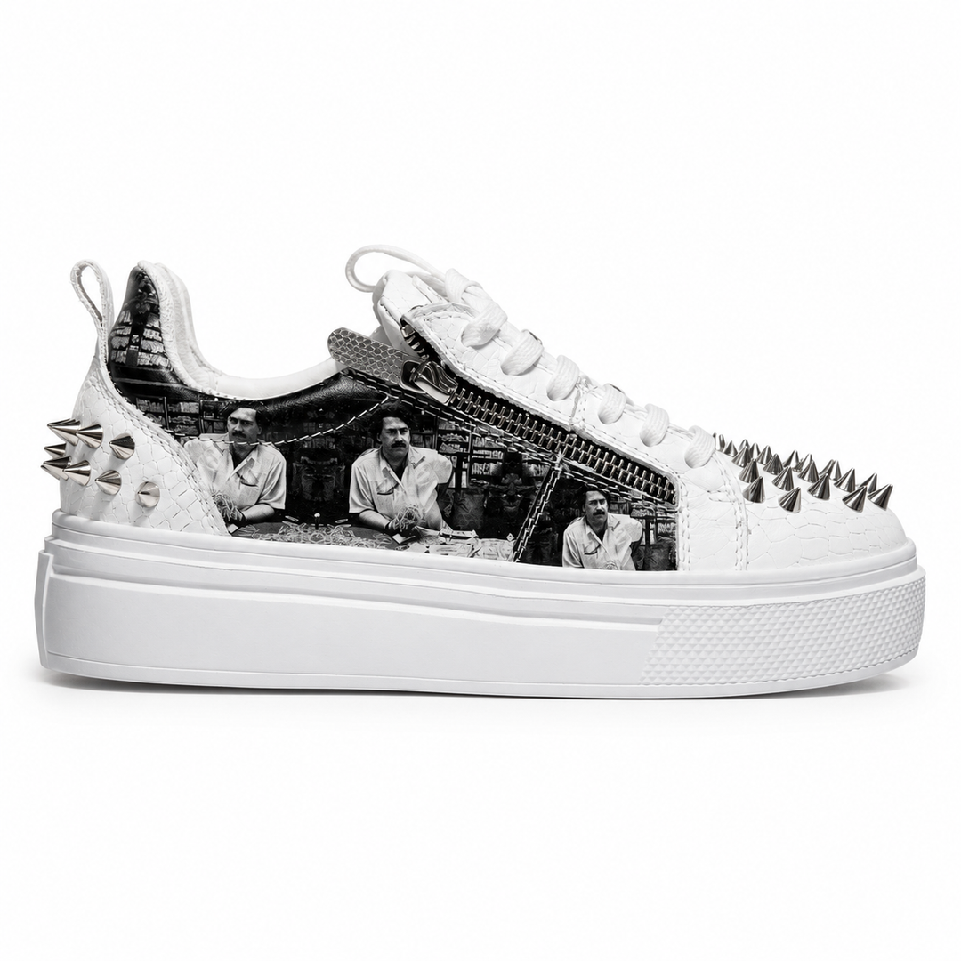 Sneakers Low-Top, Piele, Night Court