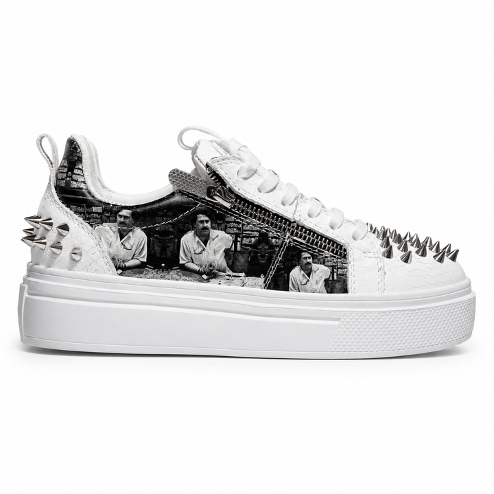 Sneakers Low-Top, Piele, Night Court
