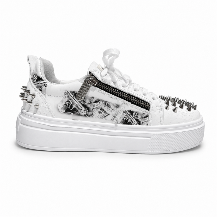 Sneakers Low-Top, Piele, Night Court