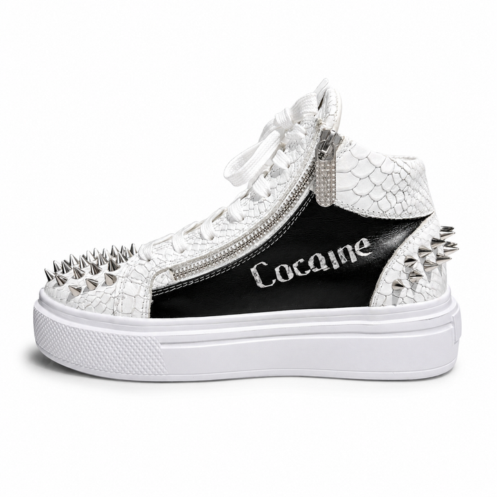 Sneakers Hi-Top, Piele, Pablo Escobar