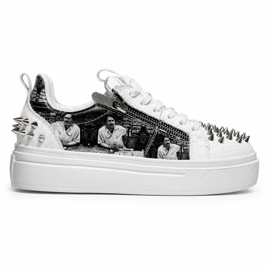 Sneakers Low-Top, Piele, Night Court
