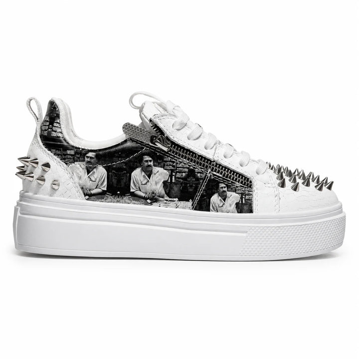 Sneakers Low-Top, Piele, Night Court