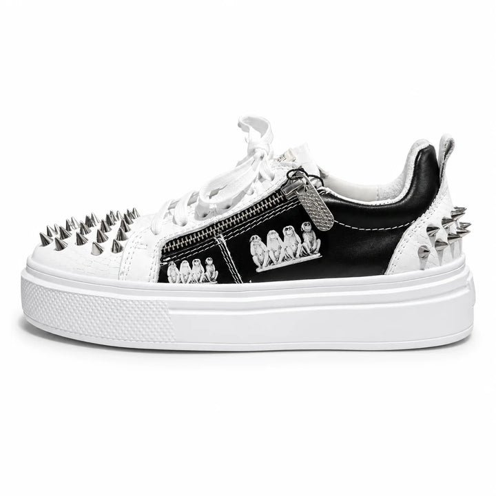 Sneakers Low-Top, Piele, Night Court