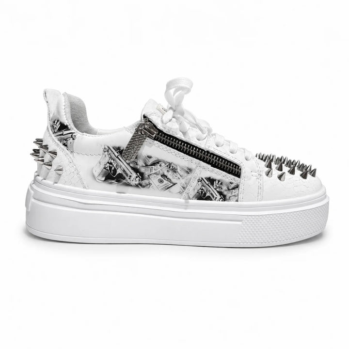 Sneakers Low-Top, Piele, Night Court