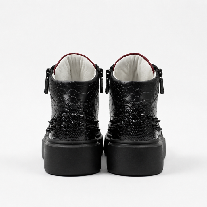 Sneakers Hi-Top, Piele, Obsidian Edge