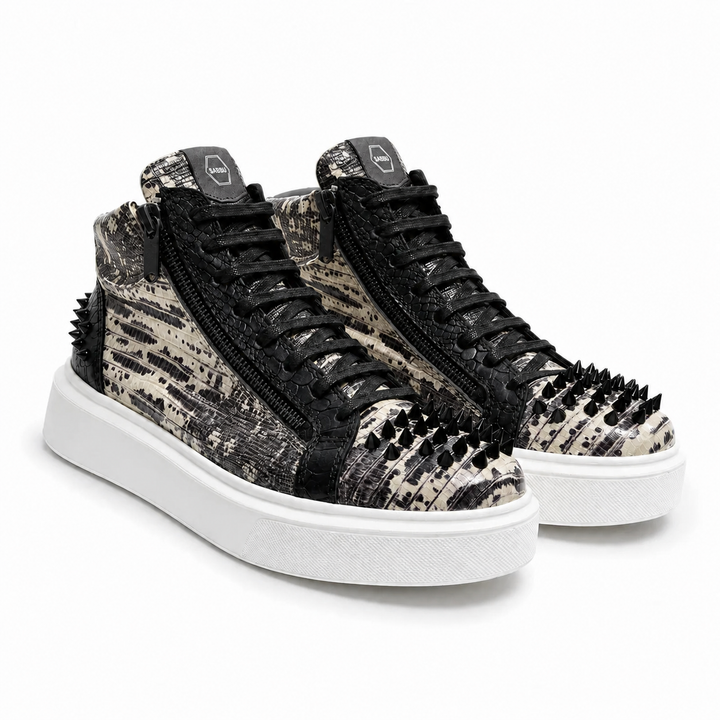 Sneakers Hi-Top, Piele, Iguana Reign