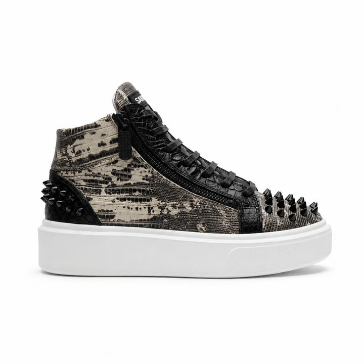 Sneakers Hi-Top, Piele, Iguana Reign