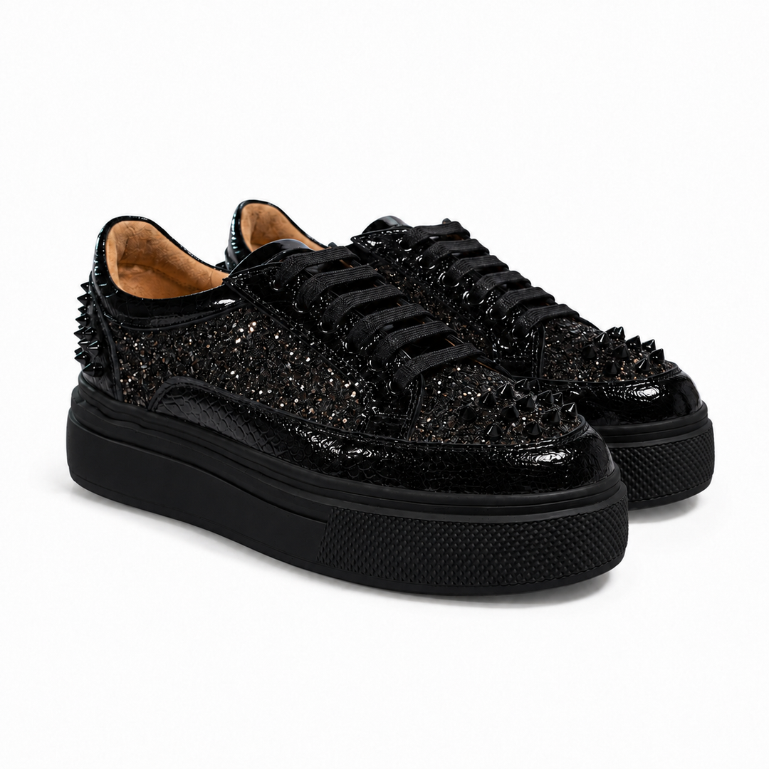 Sneakers Low-Top, Piele, Copper Glow