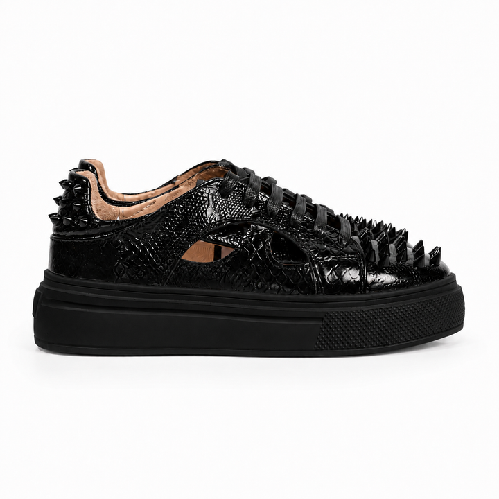 Sneakers Low-Top, Piele, Slate Motion