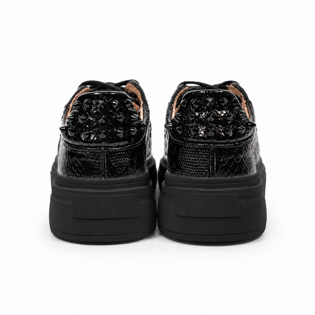 Sneakers Low-Top, Piele, Slate Motion